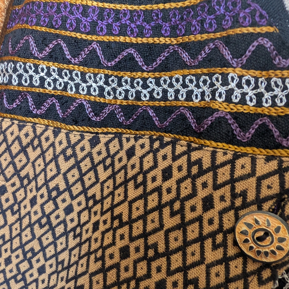 Multicolor Patterned Jacket - image 3